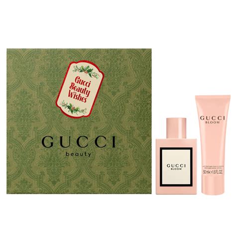 gucci bloom 2 piece gift set|Gucci bamboo perfume gift set.